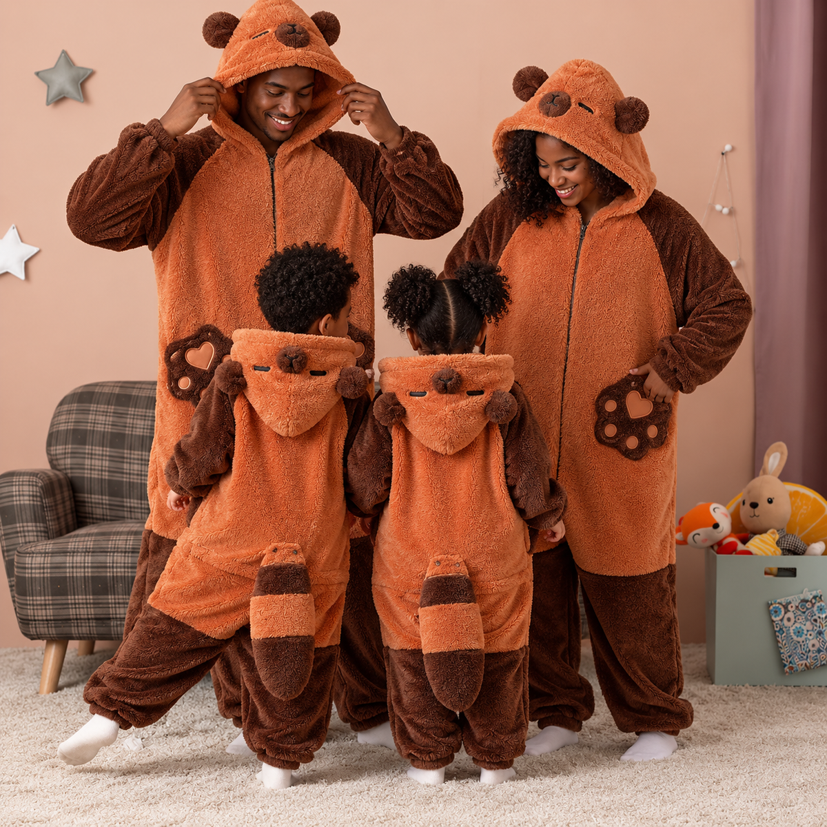 Cozy Plush Animal Onesie