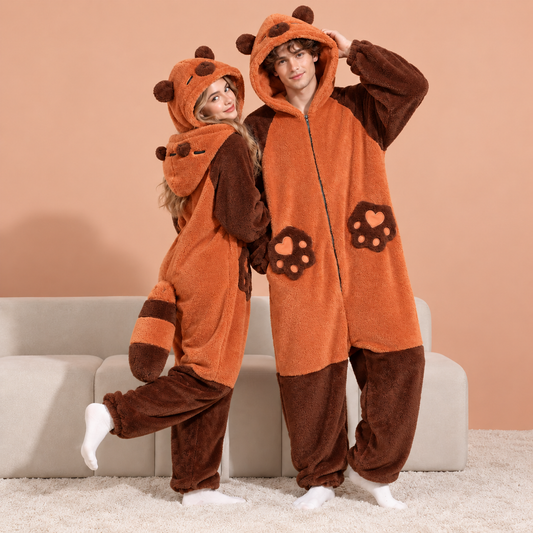 Cozy Plush Animal Onesie