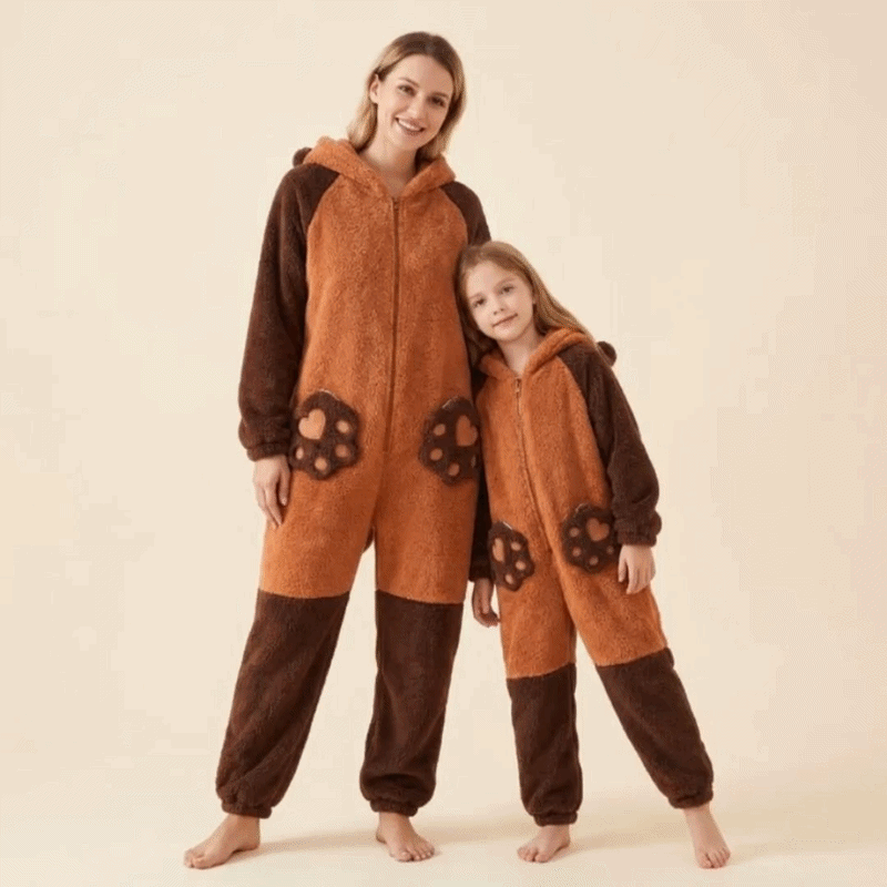 Cozy Plush Animal Onesie